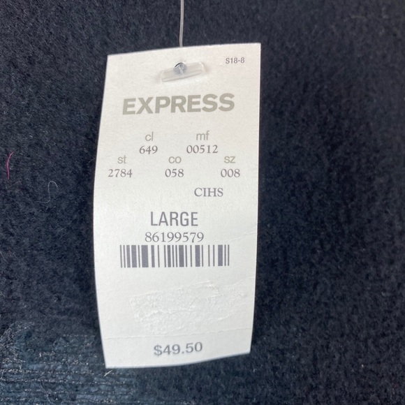 Express Jacket NWT Sequin Zip - Picture 16 of 16